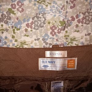 Old Navy Brown Stretch Pants